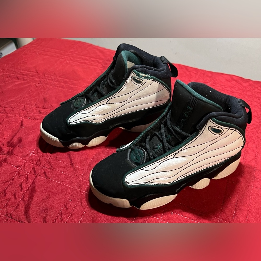 Air Jordan 13 Pro Strong White Dark Pine